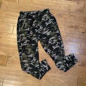 Camo joggers